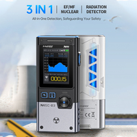 FNIRSI GC-03 3-IN-1 Electromagnetic Radiation Detector, Electric & Magnetic Field Strength, RF Power, Temperature Monitor