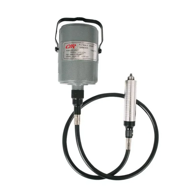 220V 350W Electric Rotary Tool with Flexible Shaft - 0.3-4mm Micromotor for Jade Engraving - Foot Pedal Speed Control