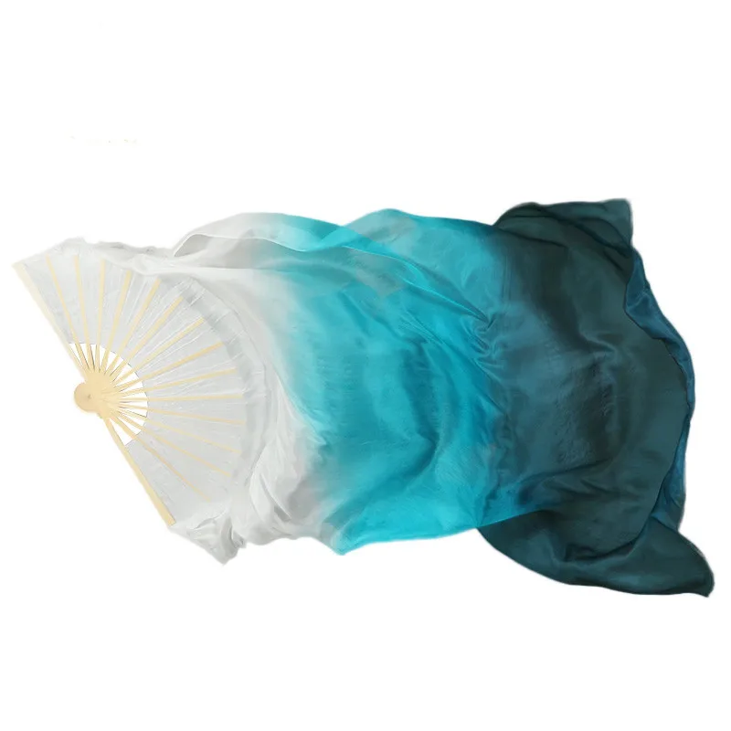 

Профессиональная шелковая вуаль, 100% христианский танец, поклонение, веер, пары для взрослых, реквизит для сценических соревнований, костюм для танца живота, 1,8 м