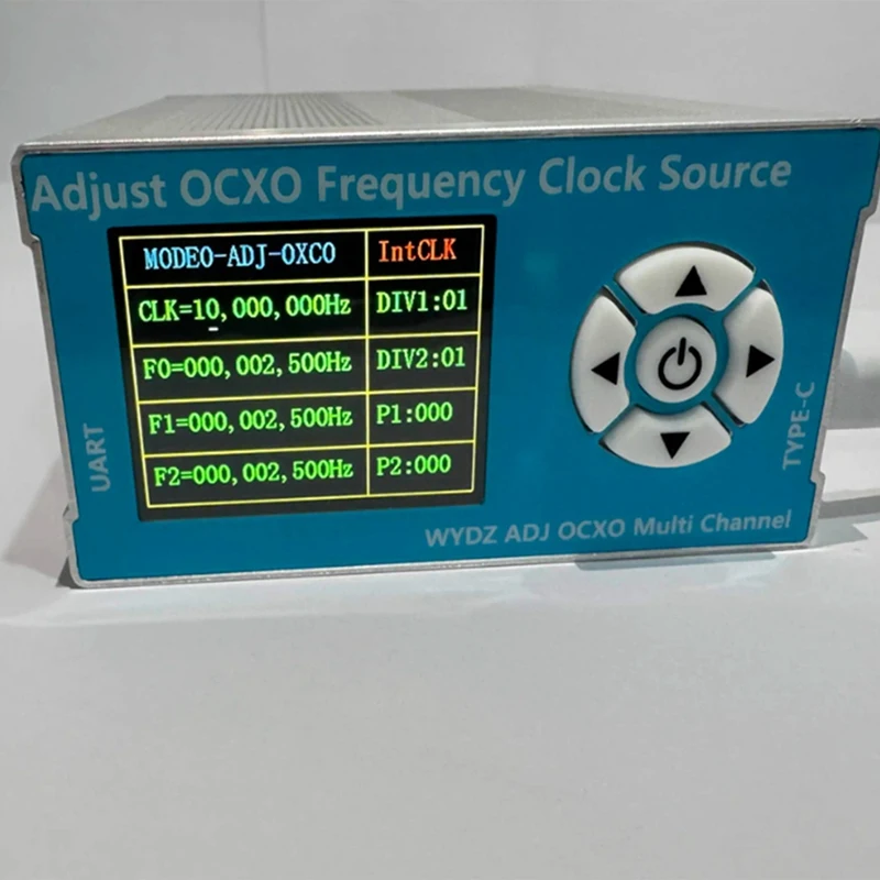 10M 0.1Ppm OCXO Adjustable Frequency Standard 2.5K-200M Clock Source Module W/ SMA Female Connectors