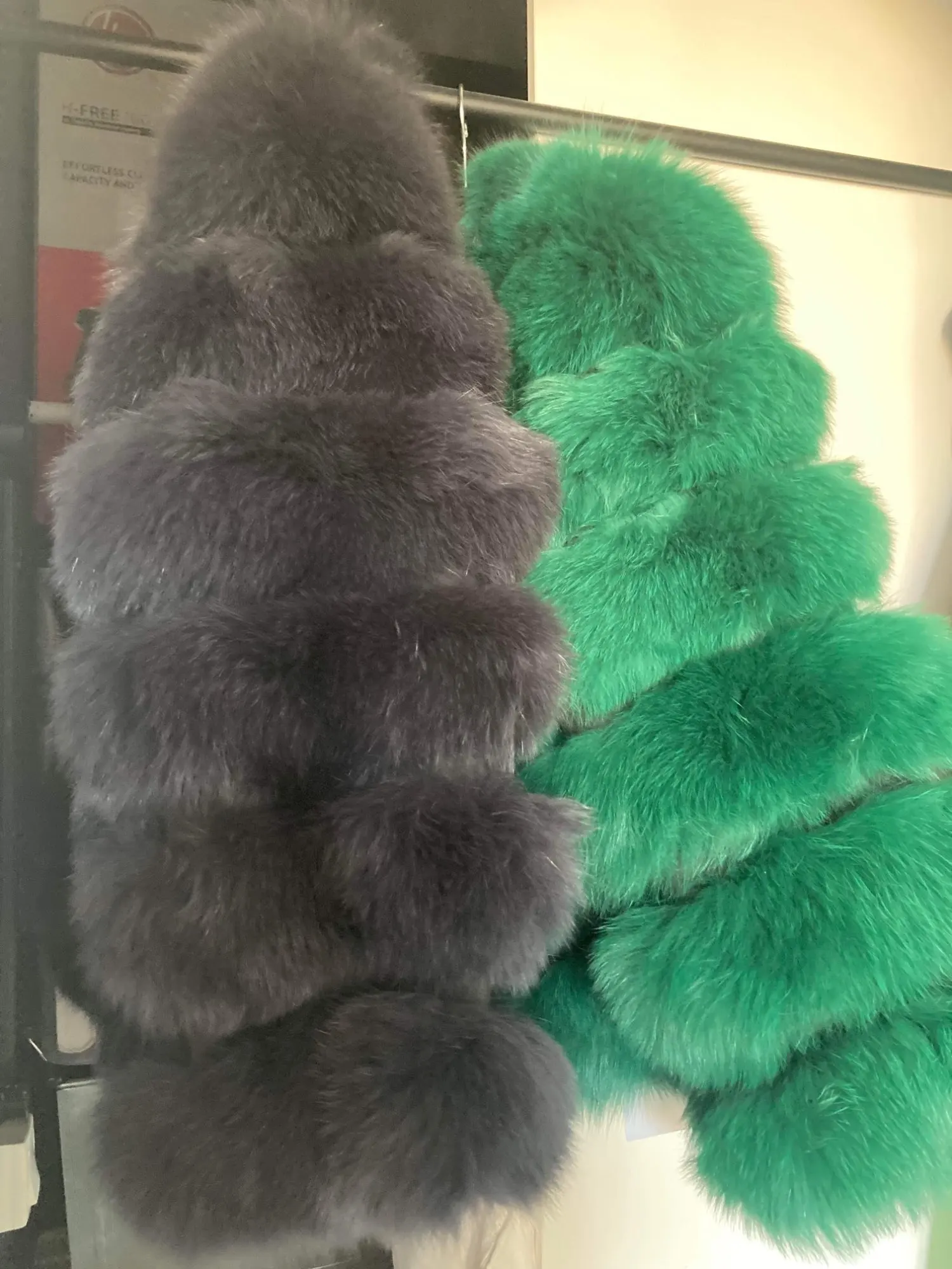 100% Natural Fur Jacket Real Fur Coat Winter Jacket Women Natural Fox Fur Luxury Fashion 50cm Short Jacket Wholesale Hot 2022