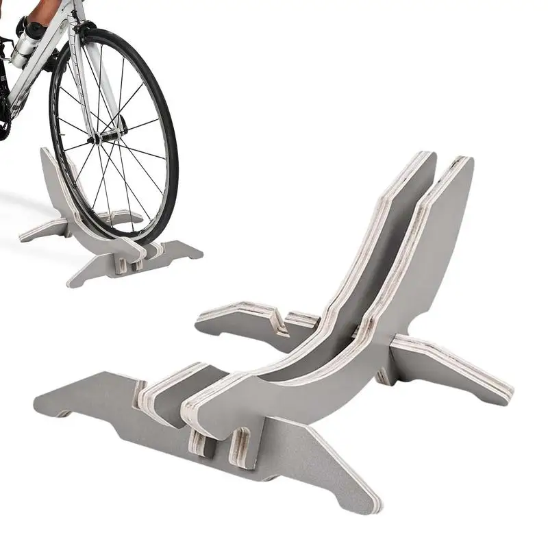 

Scooter Stand For Garage Portable Cycling Floor Rack Wooden Display Standing Rack For Cycling Display For Indoors And Garage