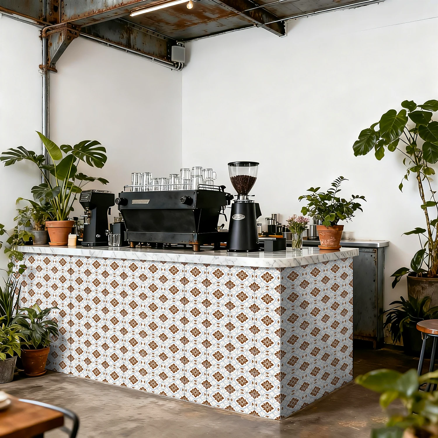 36 Self-Adhesive PVC Tile Stickers, Kitchen and Bathroom Use Self-Adhesive Splash Proof Stickers for Home Decoration