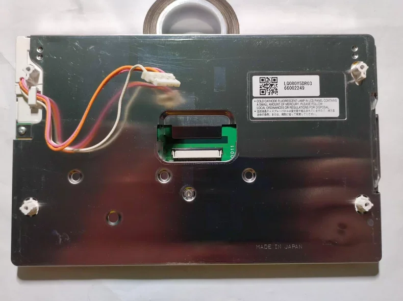 

8-inch LQ080Y5DR03 Lcd Screen Test normal before sending