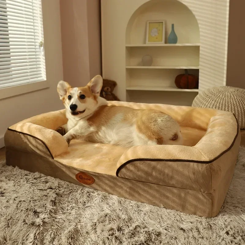 

Four Seasons Universal Dog Bed Comfortable Cat Mattress Warm Rectangle Nest Removable and Washable Dog Mattress Pet Supplies