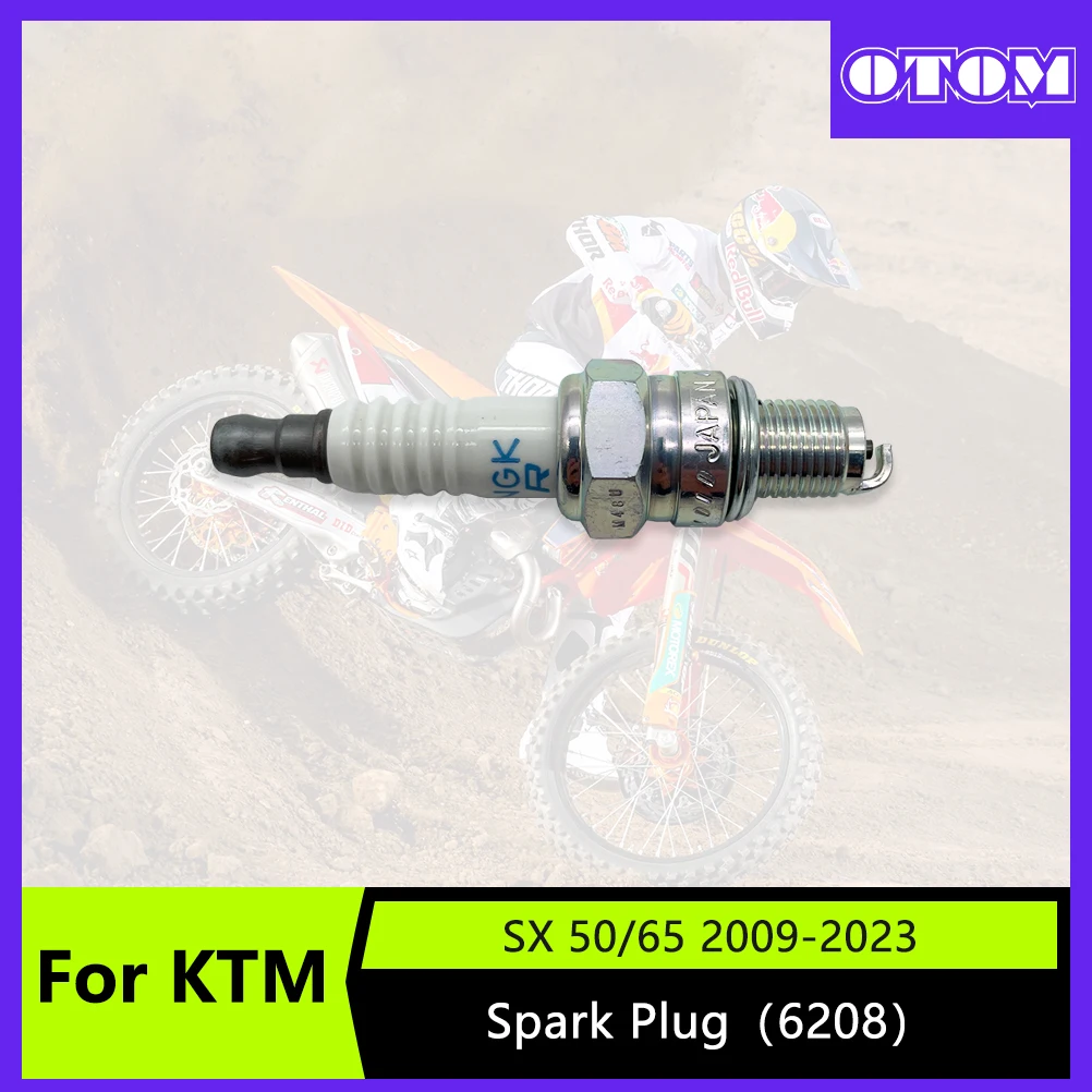 

Original NGK 09-23 Motorcycle Spark Plug LR8B for HUSQVARNA KTM GASGAS SX XC TC MC 50 65 Dirt Bike Motocross Ignition Spark