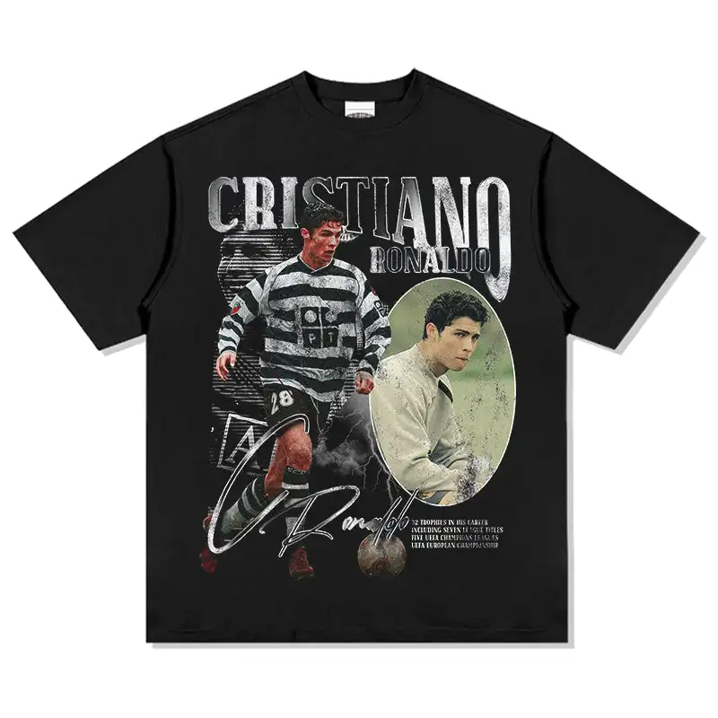 Camiseta de fútbol para hombre de algodón 100% de Bukayo Saka, camiseta conmemorativa de Lisboa, camisa de manga corta de gran tamaño Unisex de verano