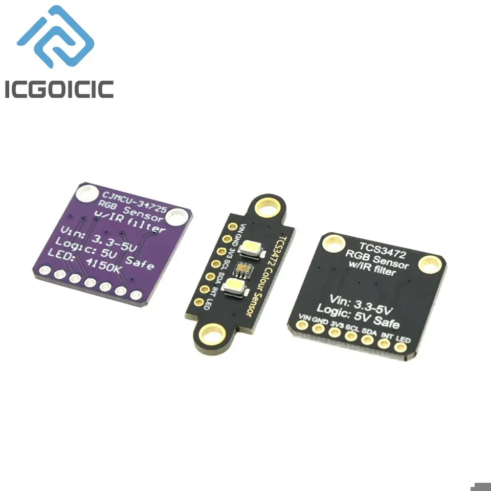 TCS34725 TCS34725 color recognition sensor RGB IIC mingguang induction module for Arduion STM32