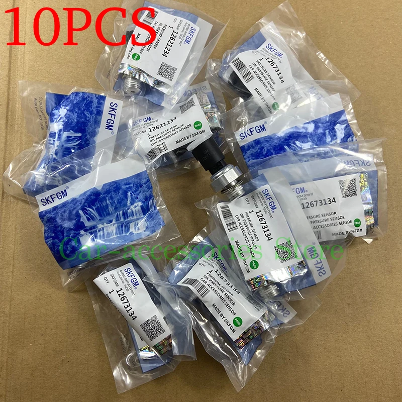 10PCS High Quality Engine Oil Pressure Sensor For Chevrolet Silverado GMC Pontiac Cadillac CTS Hummer H2 H3 12673134