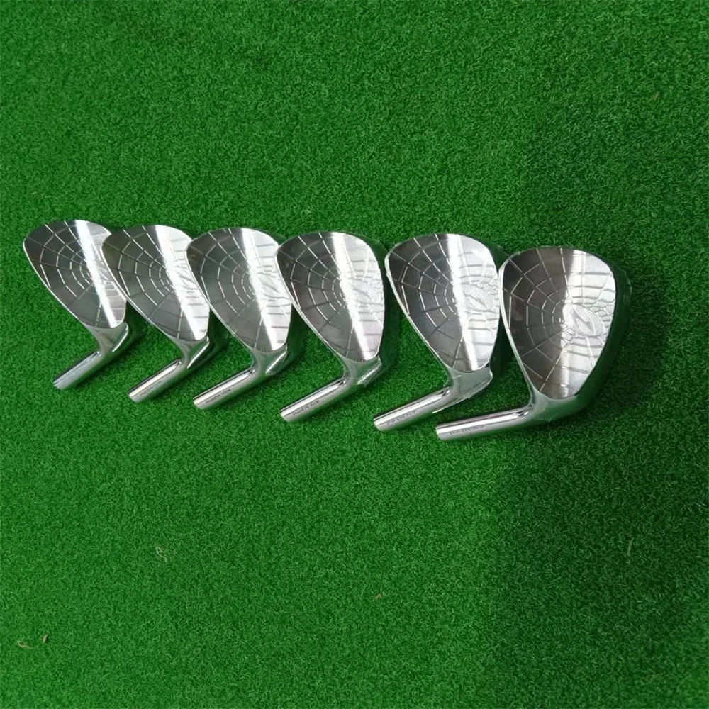 Spider ZOD Golf Wedges silver/black with Shaft and Grips , 50.52.54.56.58.60,  Soft wedges  Forged, 2024 Golf Clubs,