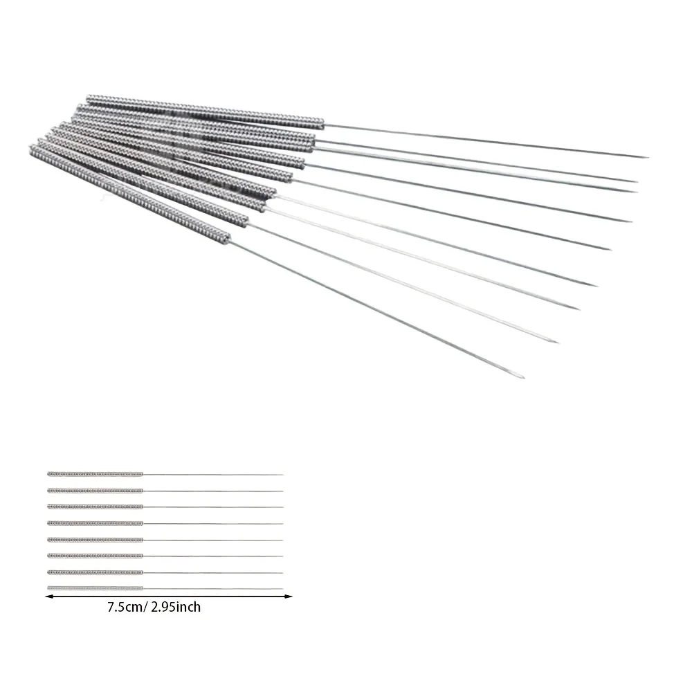 3D Printer Nozzle Cleaning Kit: 0.4mm Stainless Steel Nozzle Cleaner, for Creality Ender 3/K1/MK8/V6 3D Printer Cleaning Needles view 4