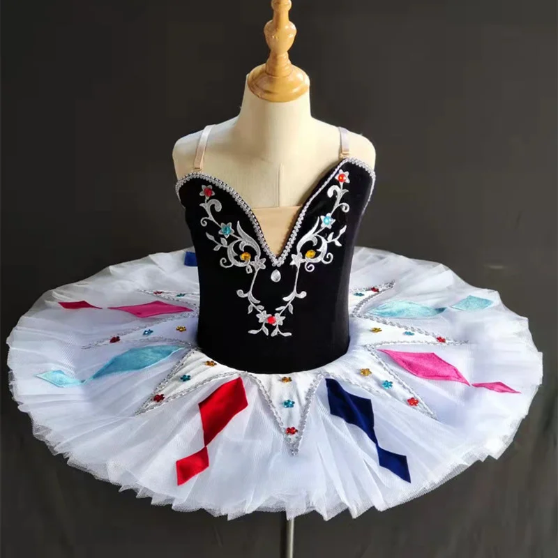 Neue Berufs Ballett Tutu Mädchen Rosa Teller Pfannkuchen Tutu Ballerina Party Kleid Erwachsene Frauen Kind Kinder Ballett Dance Kostüm