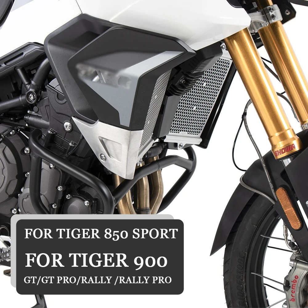 

Для Tiger 900/GT/RALLY/PRO 2021 для Tiger 850 спортивная часть мотоцикла, защита радиатора, гриль, крышка охладителя