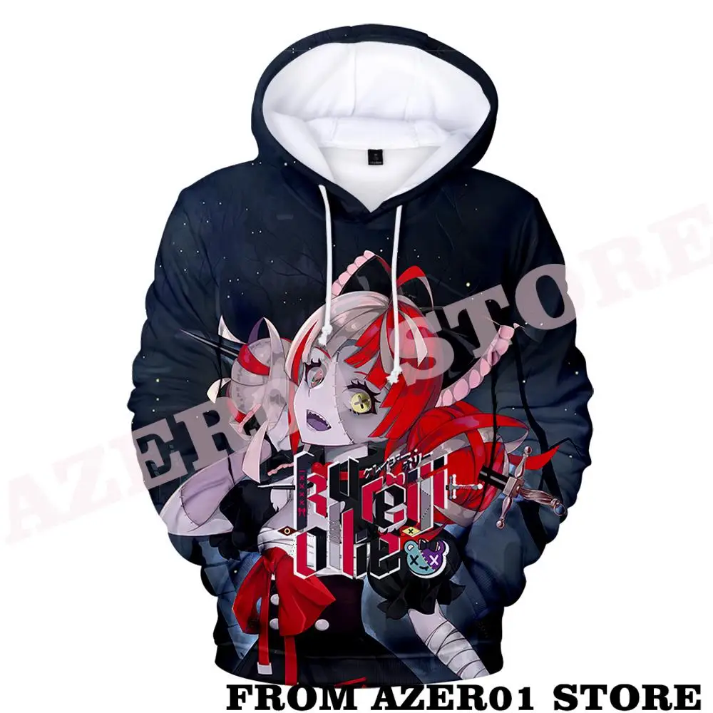 HOLOLIVE VTuber Kureiji Ollie KureijiOllie Merch Hoodies Winer Suit Hoodie Sportswear Hooded Women/Men hooded Sweatshirt