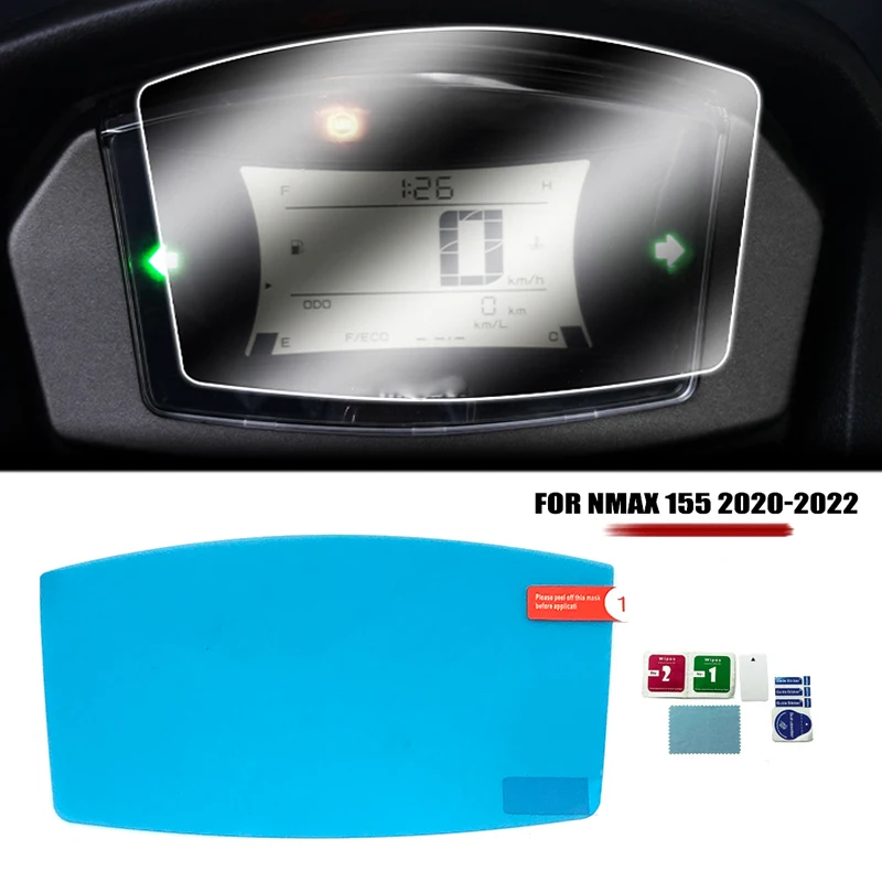 NMAX155 Cluster Scratch Protection Dashboard Film Screen Protector Fit For Yamaha NMAX 155 2020 2021 2022 Motorcycle Accessories