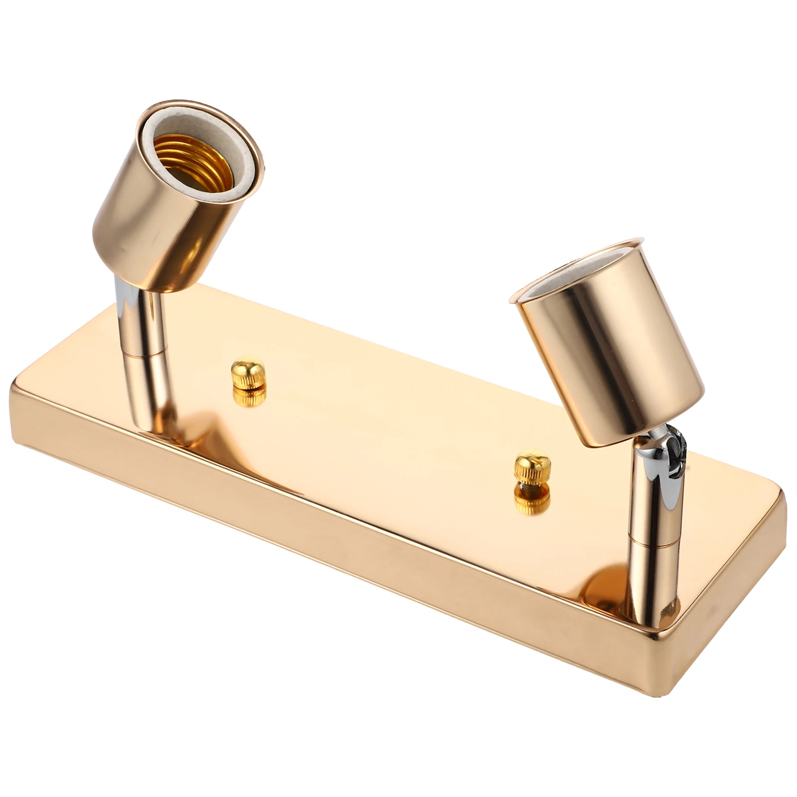 

Sturdy Steel E27 Bulb Ceiling Mount Light Socket Base Rustproof Lamp Holder For Diy Wall Ceiling Lighting Fixtures Lamp Parts