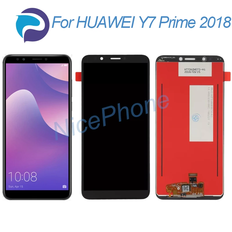 

Для HUAWEI Y7 Prime 2018 ЖК-дисплей сенсорный экран дигитайзер замена LDN-L21/LX2/TL1 для Huawei Y7 Prime 2018 экран дисплей