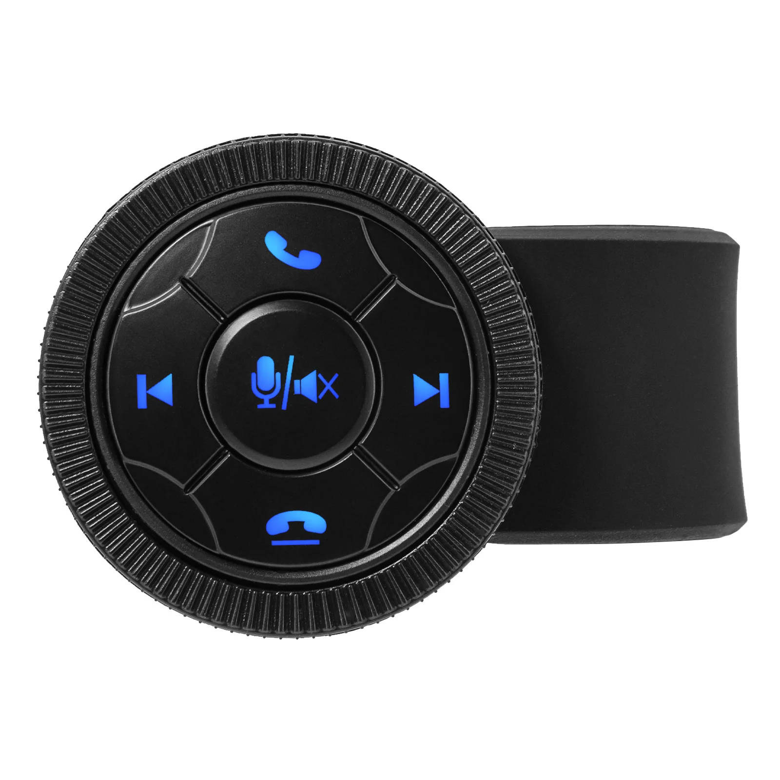 Universal Bluetooth-compatible Car Steering Wheel Remote Control GPS Smart Button Key Volume Control Phone Handsfree Controller