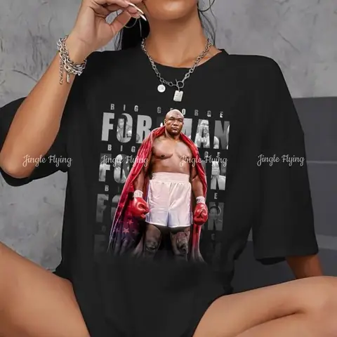 Rip Legend Shirt 헤비급 복싱 챔피언 1949-2025 Big George Foreman Tee Rest 티셔츠 In Power