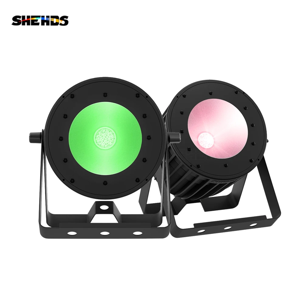 SHEHDS LED Par COB 200W RGBACL 6in1 Light New Aluminium Alloy Lamp With Temperature Control DJ Disco Stage Lights