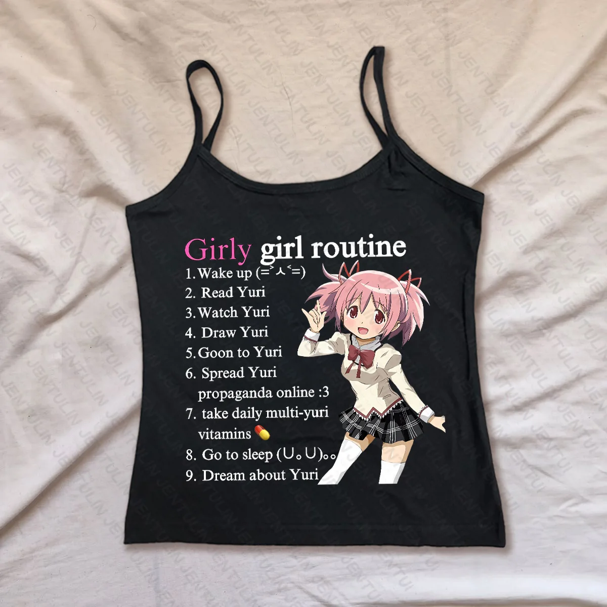 

2000-е Y2k Топы Аниме Графика Майки и Майки Топ Kawaii Гранж Винтаж Готическая Одежда Женский Корсет Уличная Одежда Панк Эмо Укороченный Топ