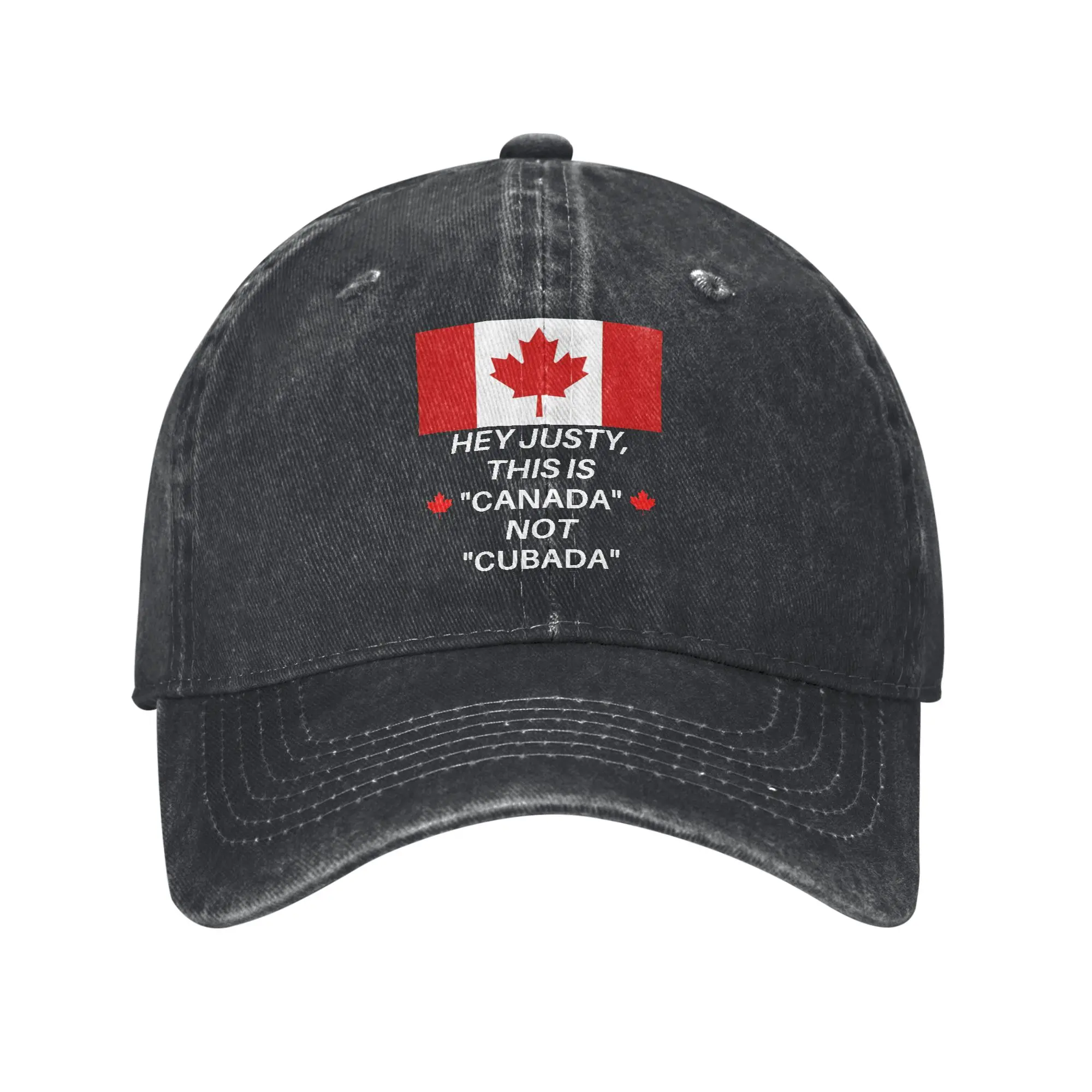 Funny Canada Is Calling and I Must Go Flag  Trucker Hat Outfits For Men Women Baseball Caps  Vintage Headwear Sun Caps
