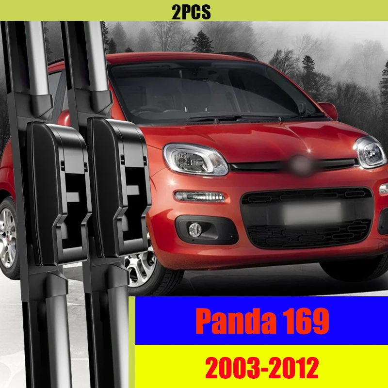 

Wiper Front Wiper Blades For Fiat Panda 169 2003-2012 2004 2005 2006 2007 2008 2009 Windshield Windscreen 22"16" Accessories