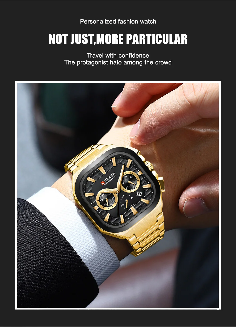 Curren 8496 Men's Watch