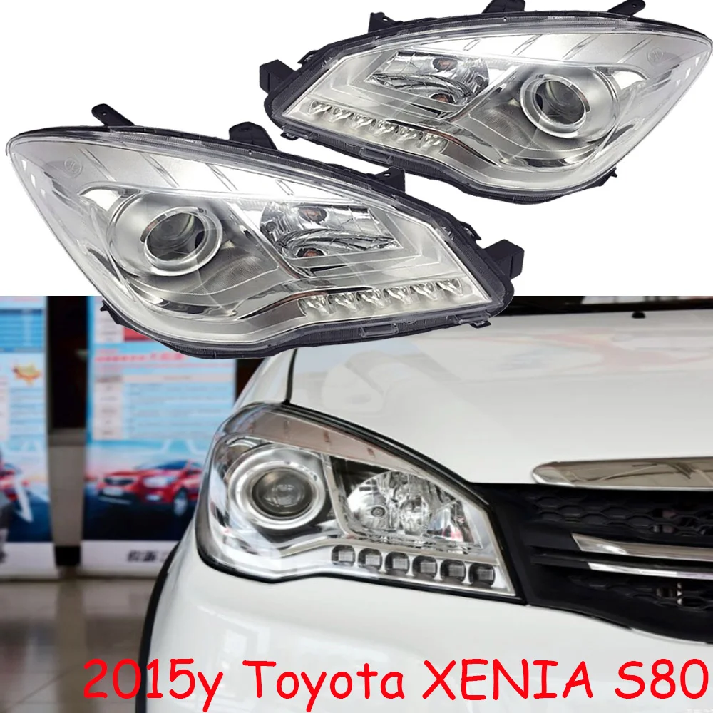 1pcs car bumper headlamp for Toyota Daihatsu Xenia S80 headlight 2015y car accessories head lamp Daihatsu Xenia fog light