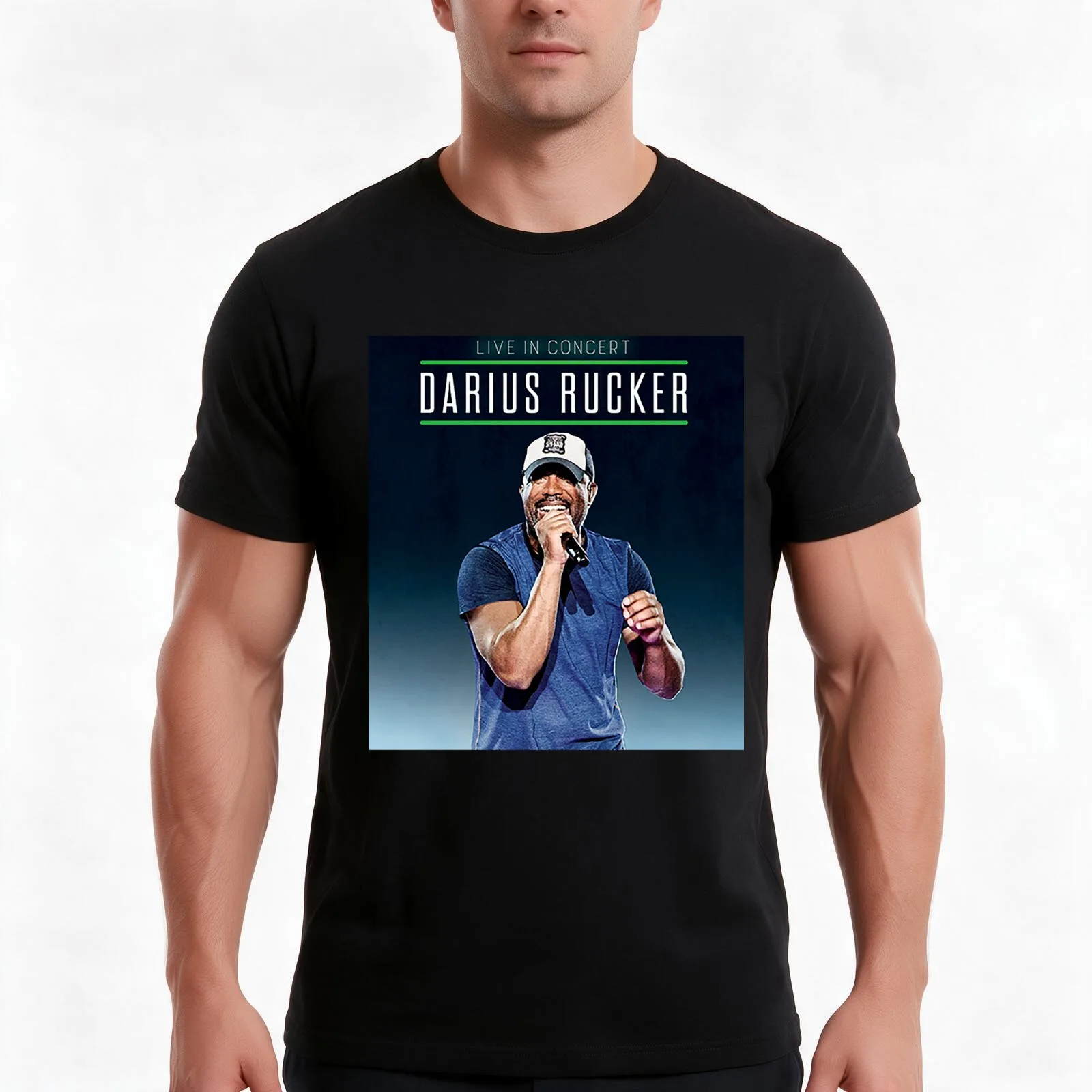 ayam Darius bakar Rucker tour 2021 Men T Shirt cotton t shirt man