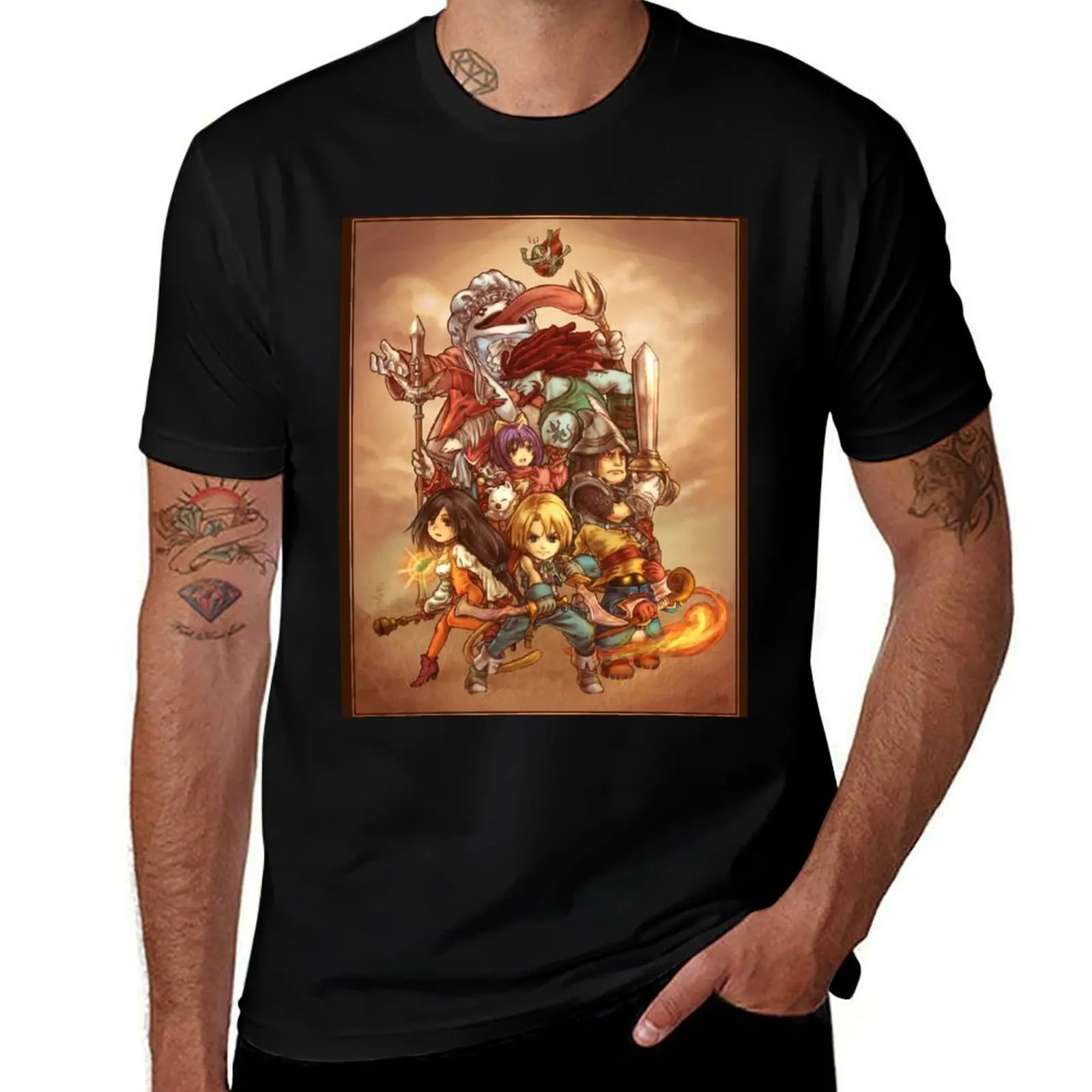 

FFIX - Tribute T-Shirt funny t shirts man men t shirt cotton 100% T-Shirt