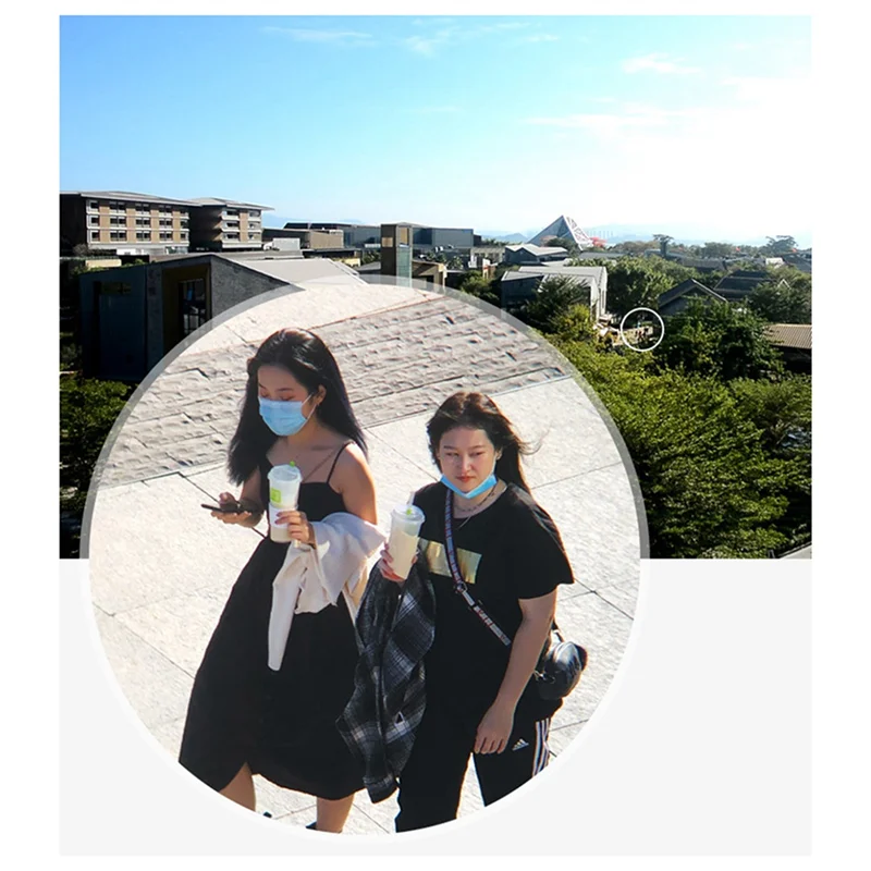 

RTENTE-80X100 портативный складной дистанционный мини-телескоп с зумом, подходящий для охоты, спорта на открытом воздухе, кемпинга и путешествий