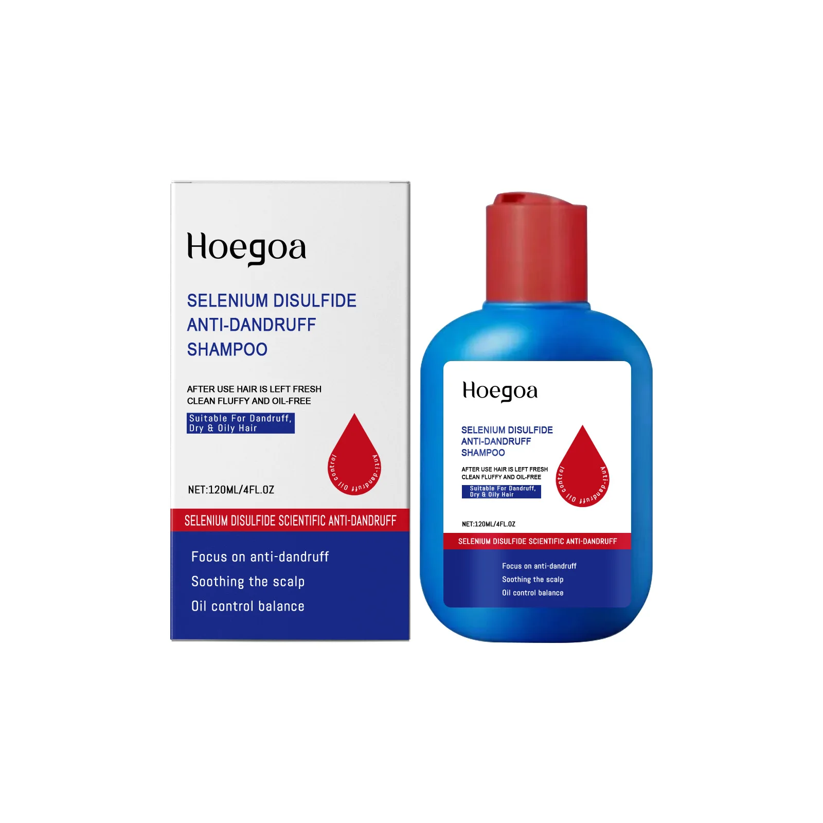 Selenium Disulfide Anti Dandruff Shampoo Deep Cleaning Soothe Itchy Scalp Reduce Oil Secretion Moisturizing Smooth Hair Shampoo