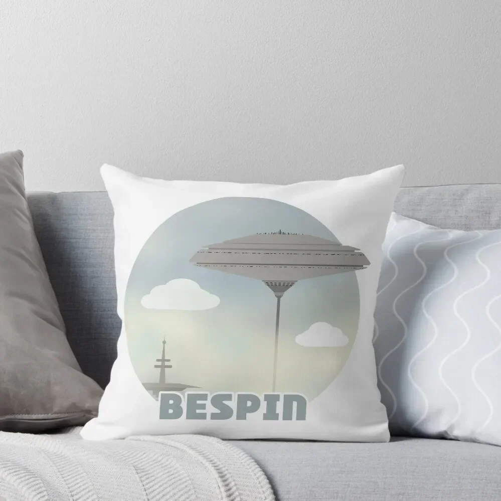 

Bespin Retro Travel Poster Throw Pillow Pillowcases Bed Cushions christmas pillow case pillow