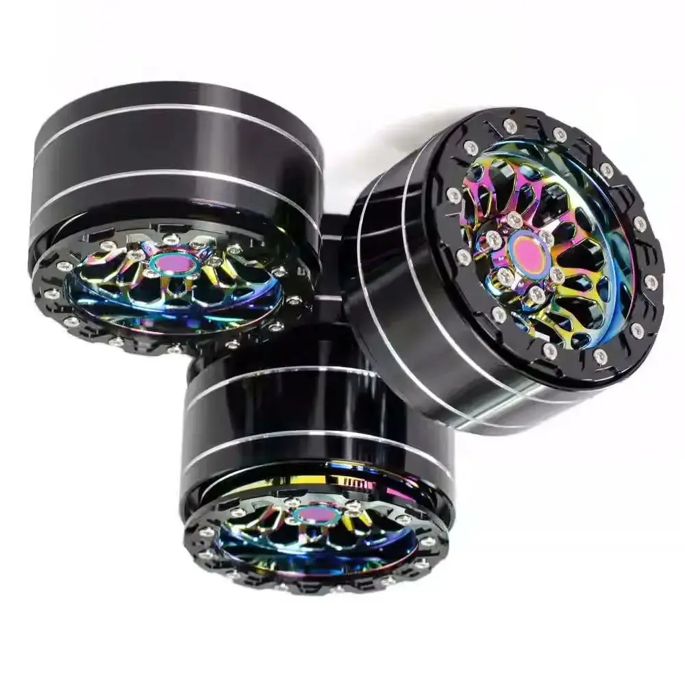 

Aluminum 2.2 INCH Deep Dish Beadlock Wheel Rim for RC Crawler Car 1/10 Axial SCX10 ii 90046 Redcat TRXS TRX4