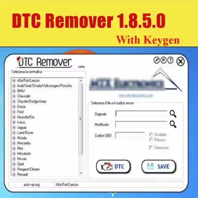 

DTC Remover 2025 For KESS KTAG FGTECH OBD2 Software MTX DTC Remover 1.8.5.0 With Keygen+9 Extra ECU Tuning Software ECU Full