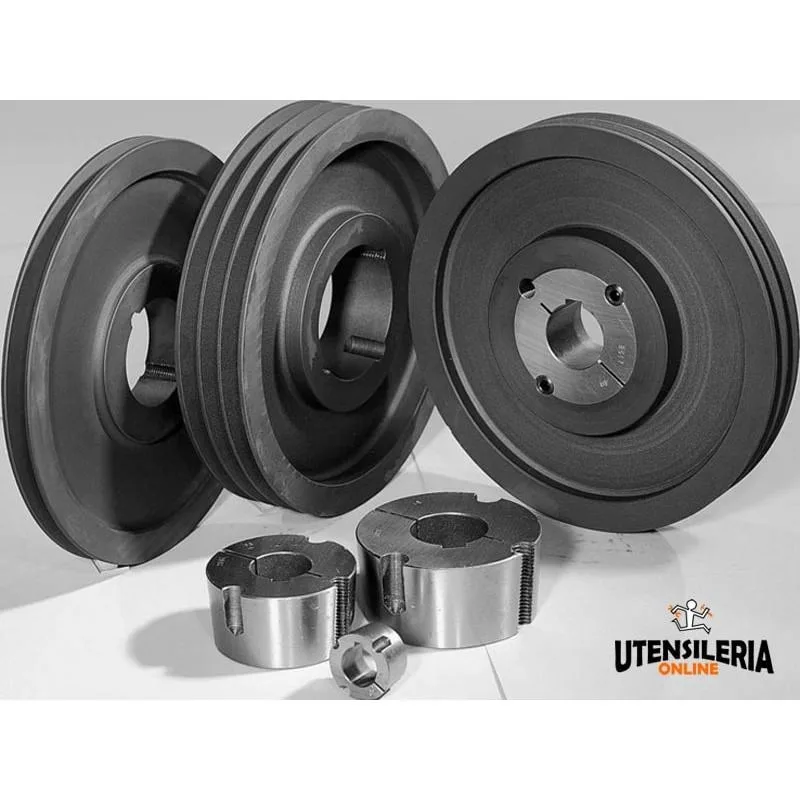 

SPB 5-groove V-belt pulleys with Taper bushing - 236 mm with 3535 bushing code 91302365