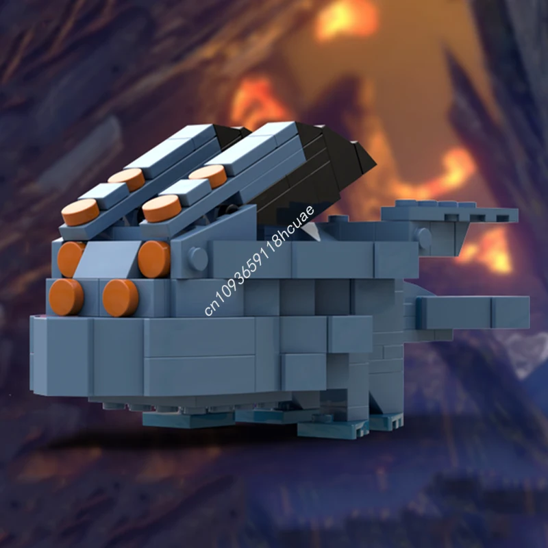 

204pcs MOC Xenijiiva Monster Hunter Brickheadz Model Building blocks Assemble DIY Modular toys Christmas gifts