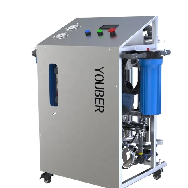 Portable RO Water Treatment Machinery Reverse Osmosis Washing Machines Desalination System Drinking Water Purifier Window Clean