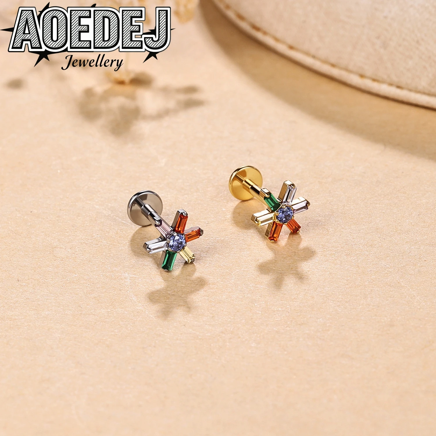 ต่างหูไทเทเนียม ASTM F136 แบบห - Zs Body Jewelry บทวิจารณ์และราคา