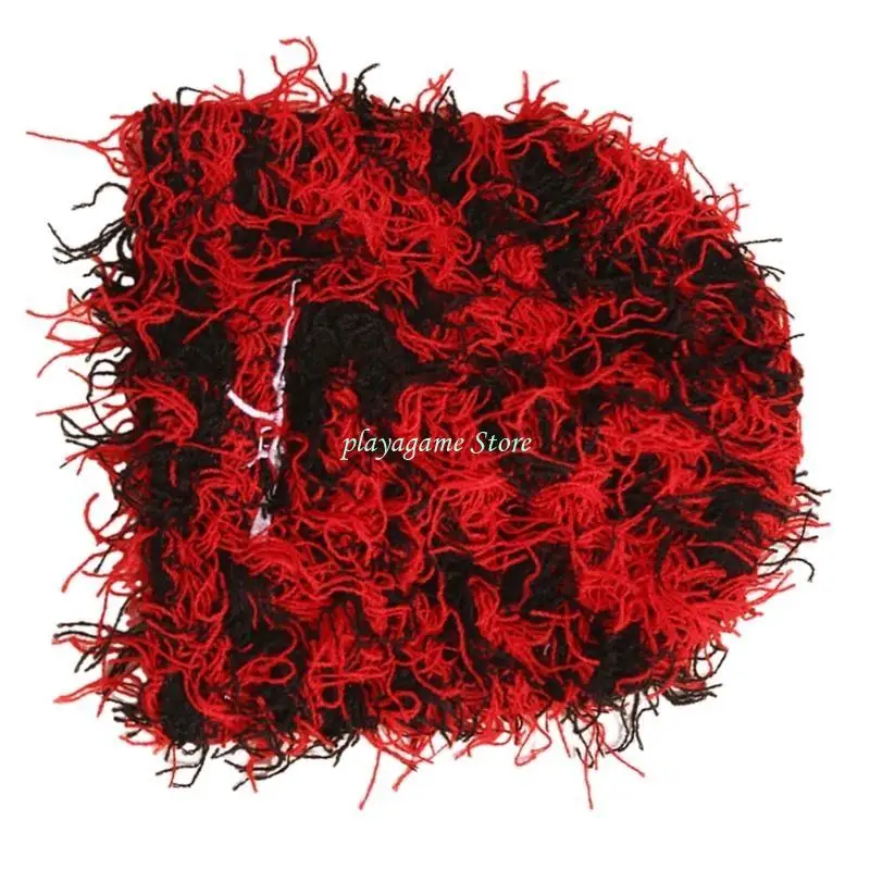 Y88A مترهل بالاكلافا بيني البلوز قبعة الجمجمة الدافئة قبعة صغيرة محبوكة إكسسوارات رياضية للجنسين قبعة الجمجمة تزلج الدراجات في #1