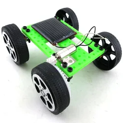 1PCS Physics Teaching Tool Kids Early Education DIY Solar Energy Car Science Experiment Puzzle Building Blocks Assembled Toy