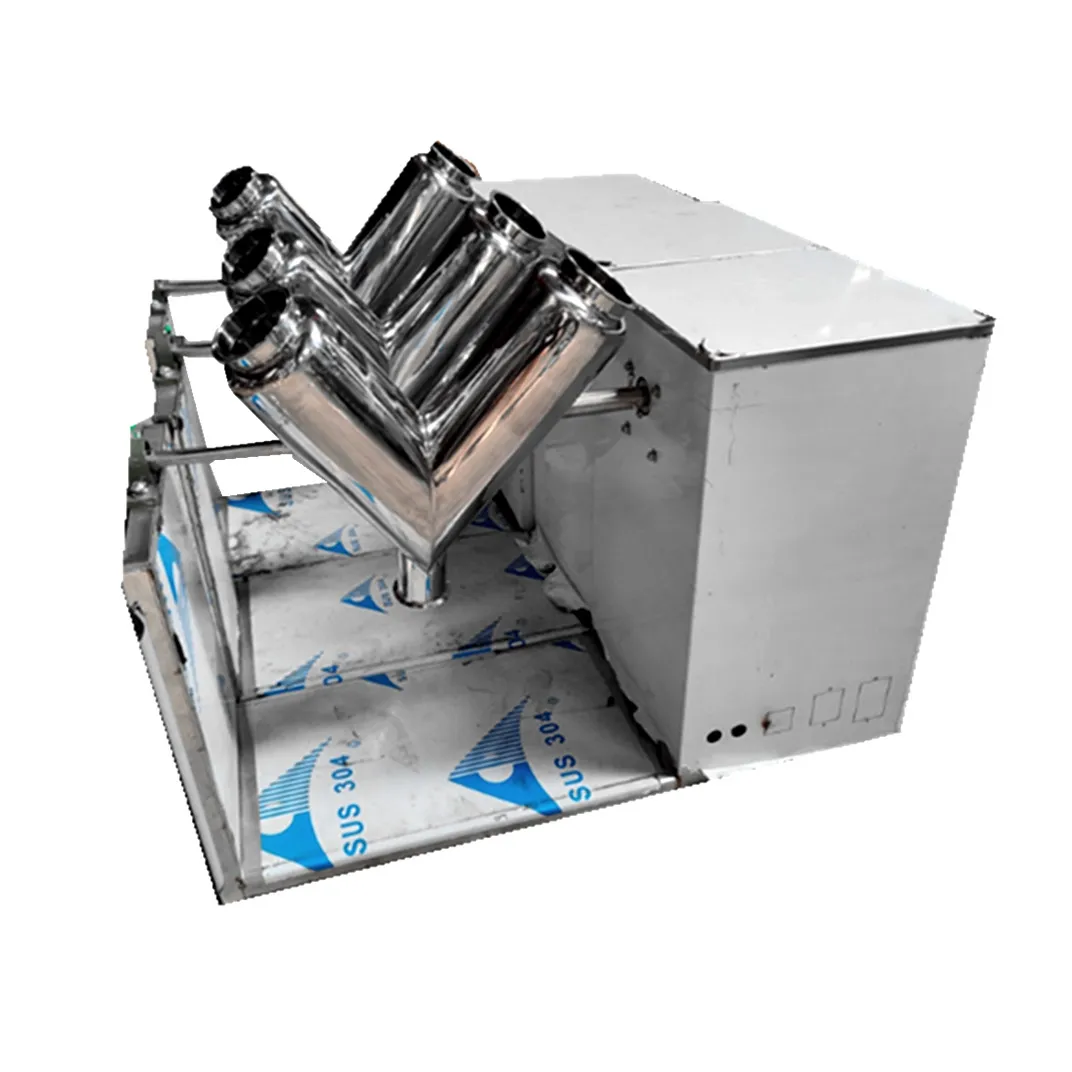 

Stainless Steel Small V-shaped Laboratory Powder Mixer For Industry Multi-functional Gold Mining Mixing Machine