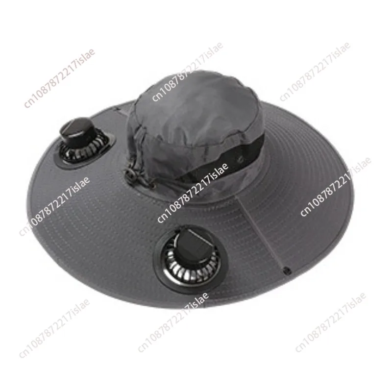 uvカットシェード屋外夏釣り保護日焼け止めエアコンファン漁師サンハット