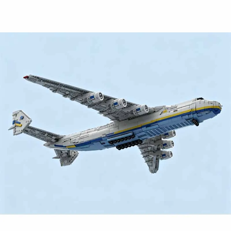 MOC-275328 Iconic Vintage Airliner Brick Model, 4084 Parts, MOC Creative Toy for Boys, Kids' Christmas and Birthday Gift