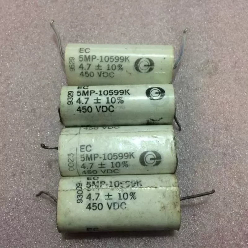 

10-100 шт. электронные концепции (EC) 4,7 мкФ 450 В металлизированный полипропиленовый пленочный конденсатор
