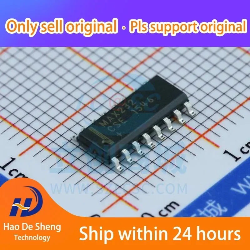 10PCS/LOT  MAX232CSE SOP16 RS-232 MAX232 IC  New Original in Stock