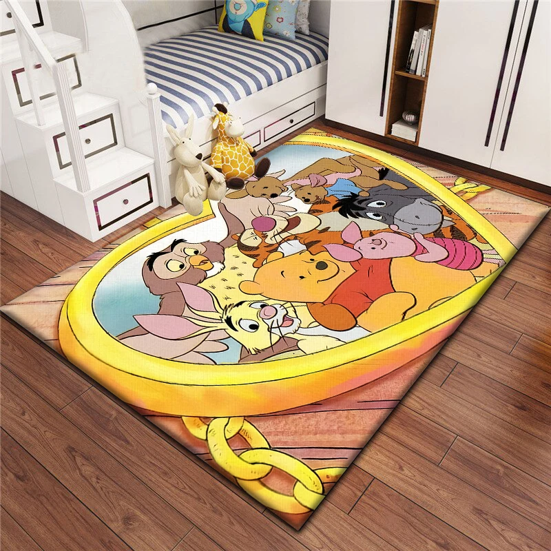 Winnie the Pooh Carpet for children, rugs for children\'s bedroom.Living room floor mat Kitchen mat Mat,bedroom decor,outdoor rug