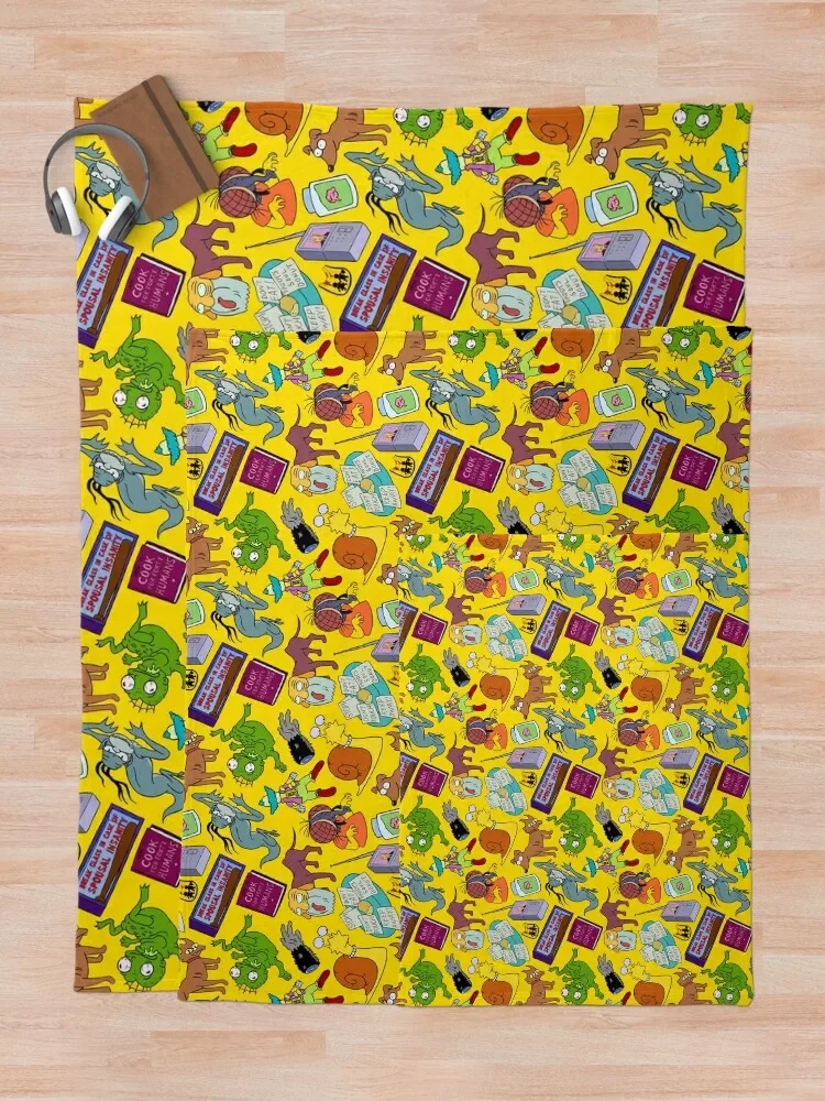 Treehouse of Horror Throw Blanket Decorative Beds Soft Blankets