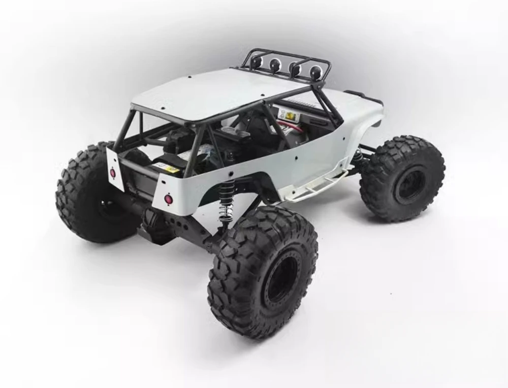 مجموعة هيكل معدني من Cchand لسيارة Axial Wraith Crawler بمقياس 1/10 RC